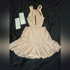 Saints + Secrets NEW with tags size Large sequin dress homecoming